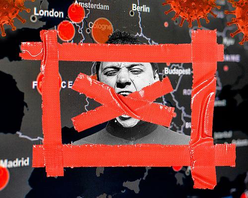 EU Scream RSF reporters